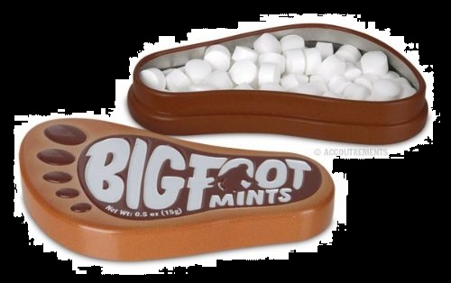 Rootbeer flavored Candy For Halloween Bigfoot Mints