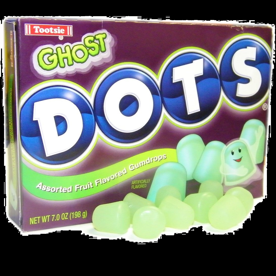 Candy for Halloween Ghost DOTS Season Candy