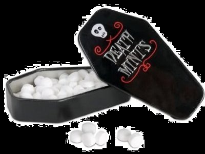 Buy Coffin Tin filled with Candy For Halloween Death Mints
