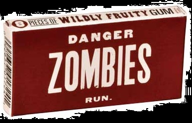 Buy Zombie Fruity Gum for Halloween this year