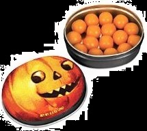 Candy For Halloween Pumpkin Spice Gum and Tin